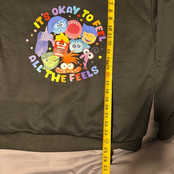 NEW. size L- XL Unisex - Sweater INSIDE OUT - Buso saco INTENSAMENTE nuevo - Picture 5 of 8